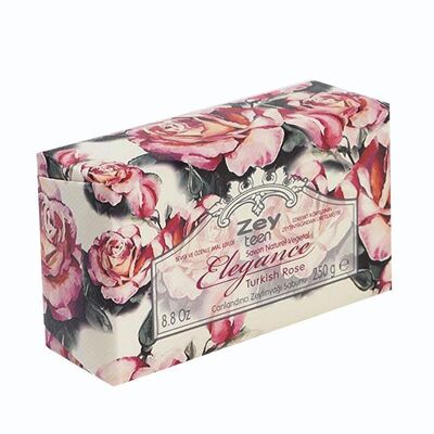 Zeyteen Elegance Series Rose & Olive Oil Soap 250g