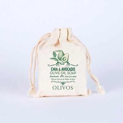 Olivos Chia & Avocado Soap 150g