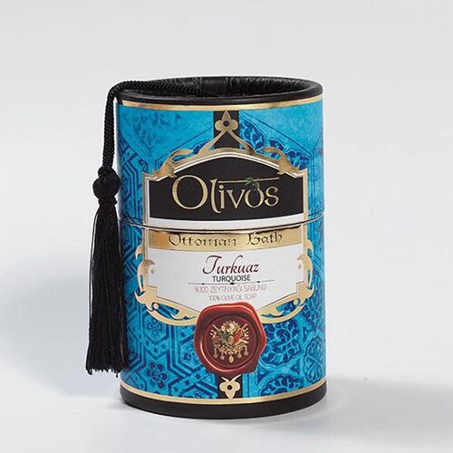 Olivos Ottoman Bath Turquoise Soap 2x100g