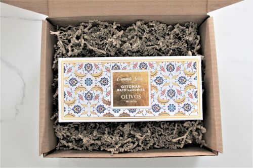 Olivos Ottoman Bath Design Set 4 | 1x250g Soap + 1x100g Soap Powder