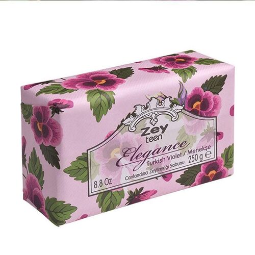 Zeyteen Elegance Series Violet & Olive Oil Soap 250g