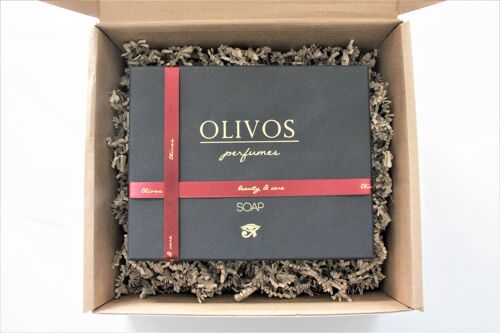 Olivos Gift Box Saint Tropez 2X100g S.Powder 2X250g Soap