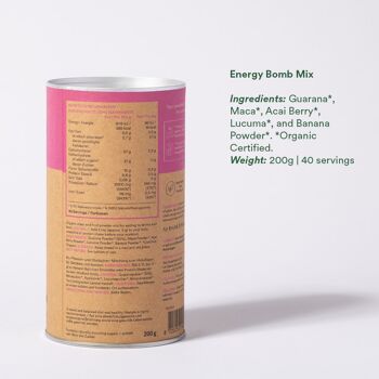 Bio Energy Bomb Mix - Caisse complète (6 produits) 3