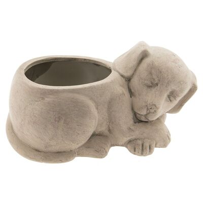 Bloempot hond 29x17x15 cm 1