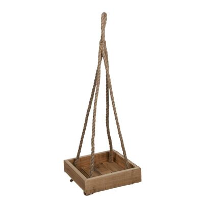 Hangend rek hout 25x25x6/72 cm 1