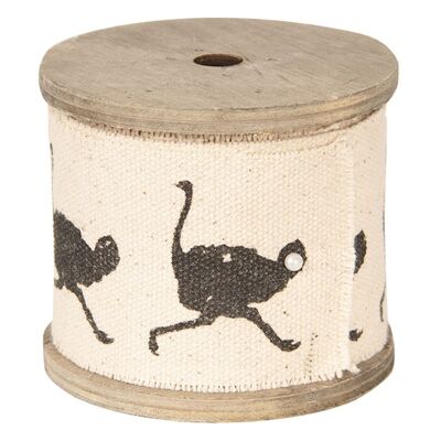 Decoratie klos lint Ø 5 cm /5 cmx3 m 1