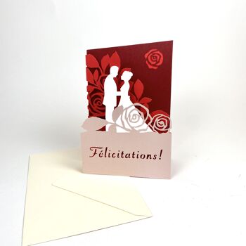 Carte félicitations mariage 3