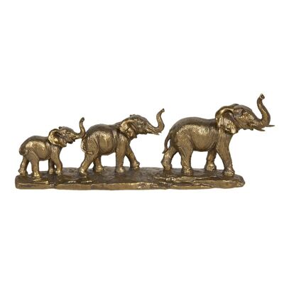 Decoratie olifanten 45x9x17 cm 1