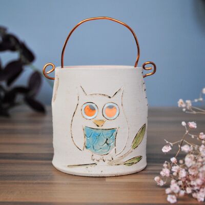 Owl Tea-light Holder