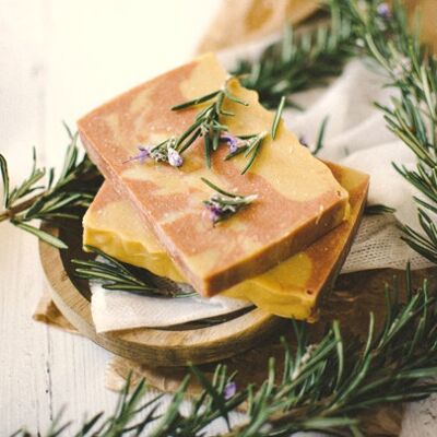 Cold saponified soap with rosemary "Garrigue"