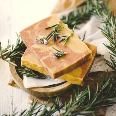 Cold saponified soap with rosemary "Garrigue"
