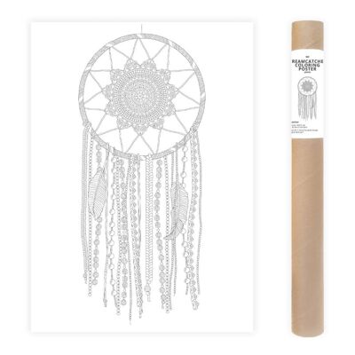 Dreamcatcher Coloring Poster