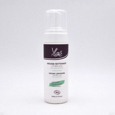 Cleansing foam - with aloe vera