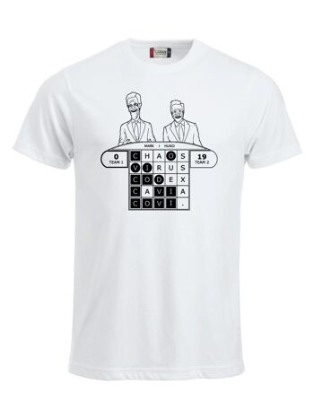 T-shirt Covid Lingo - Homme - Blanc 1