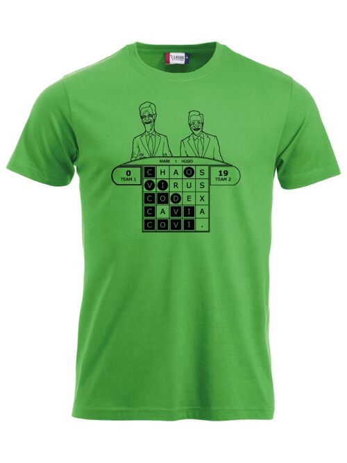 Covid Lingo T-shirt - Heren - GROOEEN