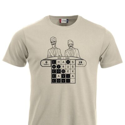 Covid Lingo T-shirt - Heren - Khaki
