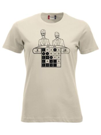 T-shirt Covid Lingo - Femme - Kaki 4