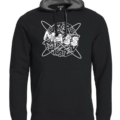 Sudadera con capucha Planet MASS - Hombre - Negro