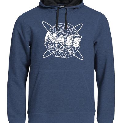 Planet MASS Hoodie - Heren - Blauw