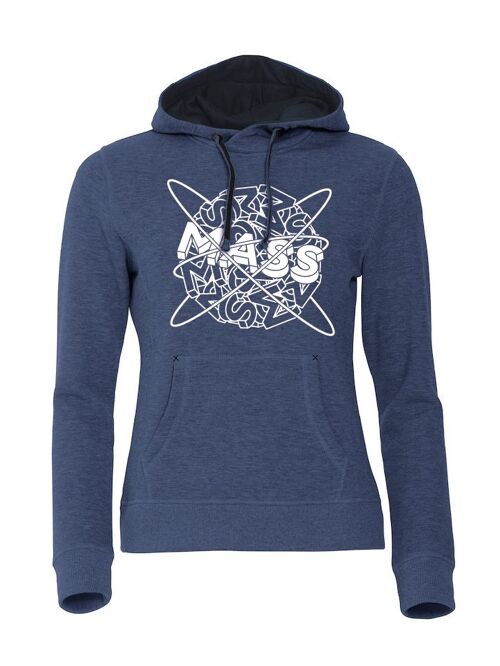 Planet MASS Hoodie - Dames - Blauw