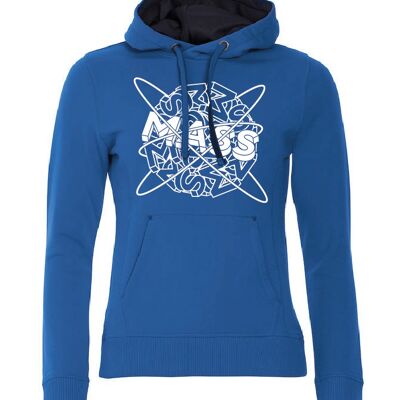 Planet MASS Hoodie - Dames - Kobalt