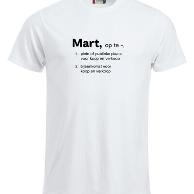 Mart T-shirt - Men - White