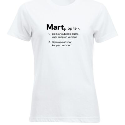 Mart T-shirt - Women - White