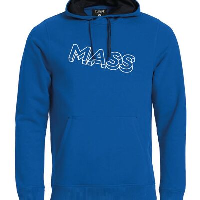 Sweat à capuche MASS 3D - Homme - Cobalt