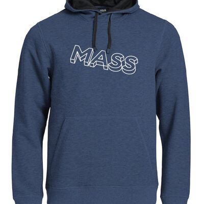 Sweat à capuche MASS 3D - Homme - Bleu