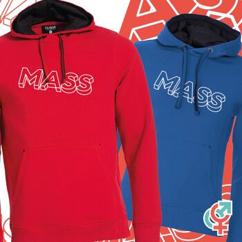 Sweat à capuche MASS 3D - Homme - Marine 2