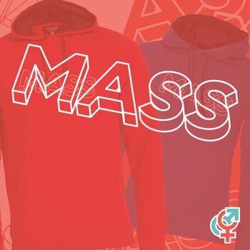 Sweat à capuche MASS 3D - Homme - Marine 3