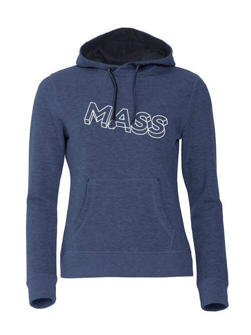 MASS 3D Hoodie - Dames - Blauw