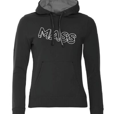 MASS 3D Hoodie - Damen - Schwarz