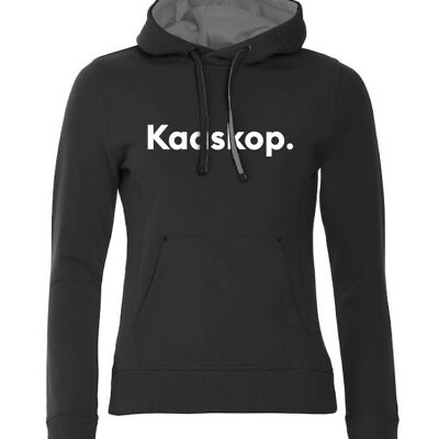 Kaaskop Hoodie - Dames - Zwart