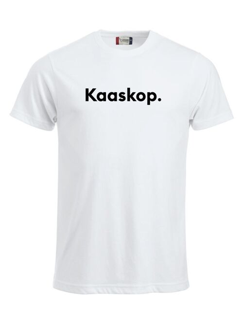Kaaskop T-shirt - Heren - Wit