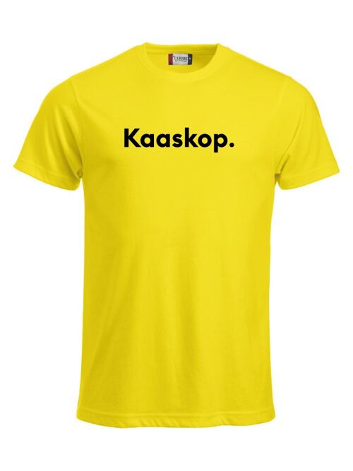 Kaaskop T-shirt - Heren - Geel