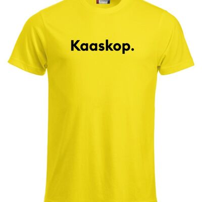 Kaaskop T-shirt - Heren - Geel