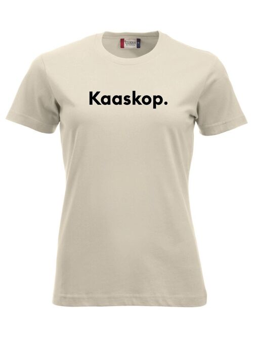 Kaaskop T-shirt - Dames - Khaki