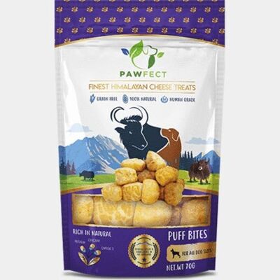 Puffed Yak Cheese bites for dogs