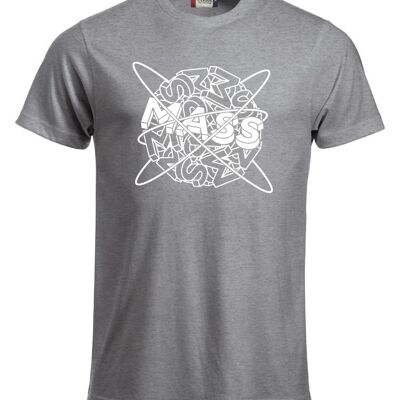 T-shirt Planet MASS - Uomo - Grigio