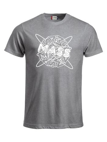 T-shirt Planet MASS - Homme - Gris 1