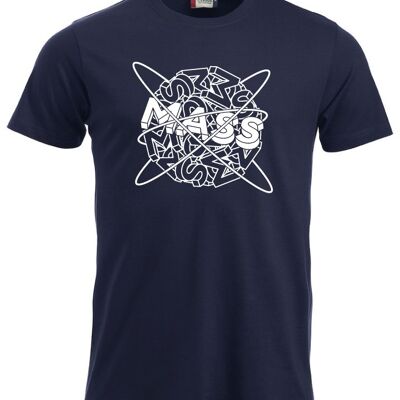 T-shirt Planet MASS - Uomo - Navy