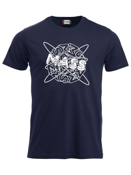 Planet MASS T-shirt - Heren - Navy