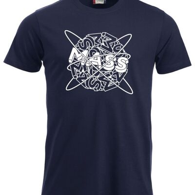 T-shirt Planet MASS - Homme - Marine