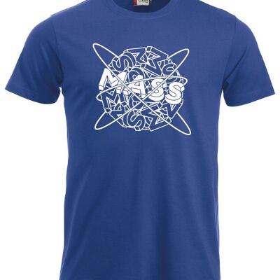 T-shirt Planet MASS - Homme - Bleu