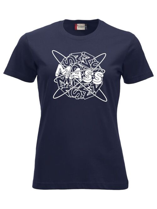 Planet MASS T-shirt - Dames - Navy