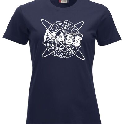 Planet MASS T-shirt - Women - Navy