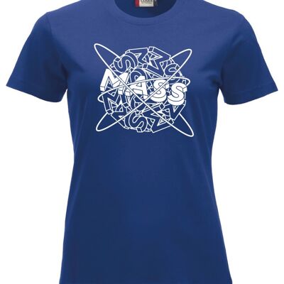 Camiseta Planet MASS - Mujer - Azul