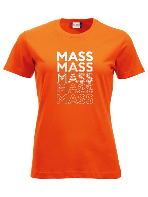 MASS Deconstructed [dames] - Oranje