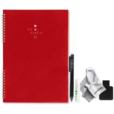 Cahier Réutilisable econotes™ A4 - Kit accessoires inclus